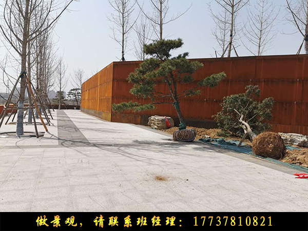 景觀園林中耐候鋼是怎樣展現(xiàn)的？